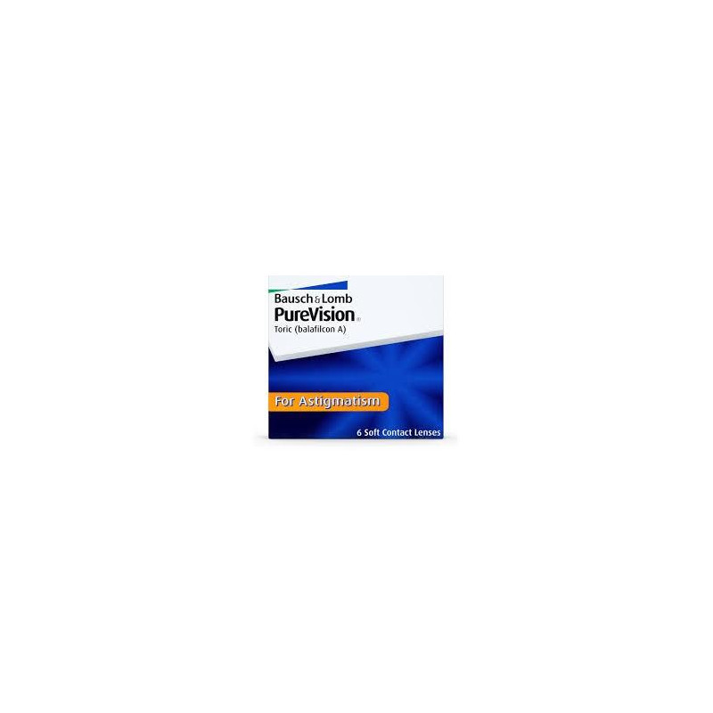 PUREVISION TORIC 6PZ 8,70 14,0 -2,50 -2,25 180 0,00