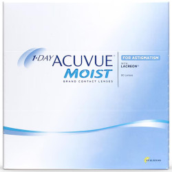 1-DAY ACUVUE MOIST ASTIG (90) 8.50 14.5 -3.25 -0.75 100
