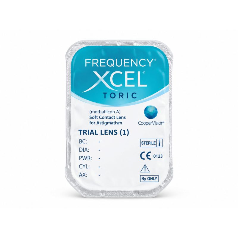 FREQUENCY XCEL TORIC (1) TRIAL 8,70 14,4 2,5 -1,25 90
