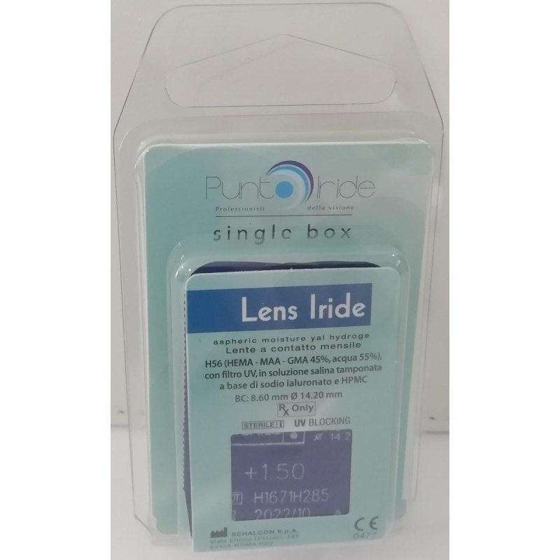 LENS IRIDE SINGLE BOX 8,60 14,20 -11,50 0,00