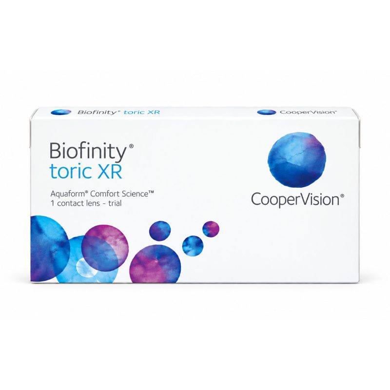 BIOFINITY TORIC XR (1) TRIAL 8,70 14,5 +2,75 -3,25 10
