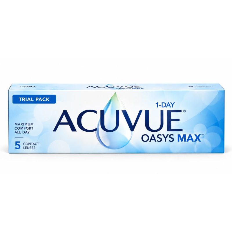 1-DAY ACUVUE MAX (5) TRIAL 9.00 14.3 -5.50 0.00