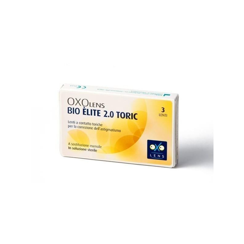 OXOLENS BIO ELITE 2.0 TORIC 1 PZ TRIAL 8,60 14,2 4,75 -1,25 10
